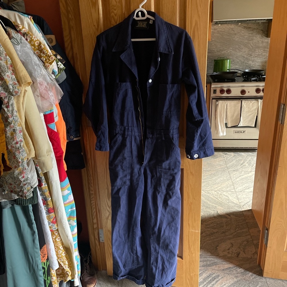 Big Bud Press LS Jumpsuit Navy Medium TRADE OR SELL